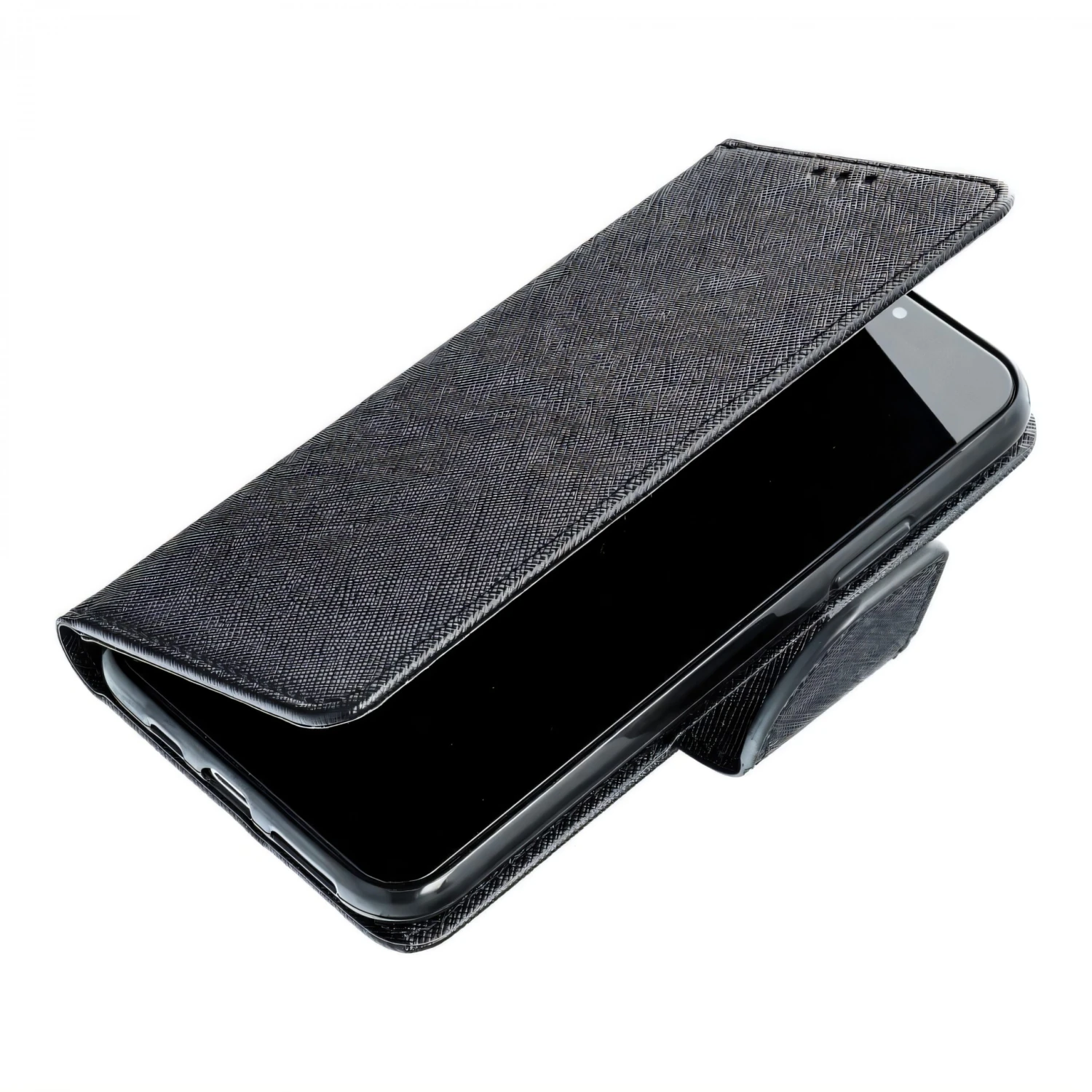 Etui Galaxy A22 4G Fancy Book Noir 5 Etui Galaxy A22 4G Fancy Book Noir – Image 3