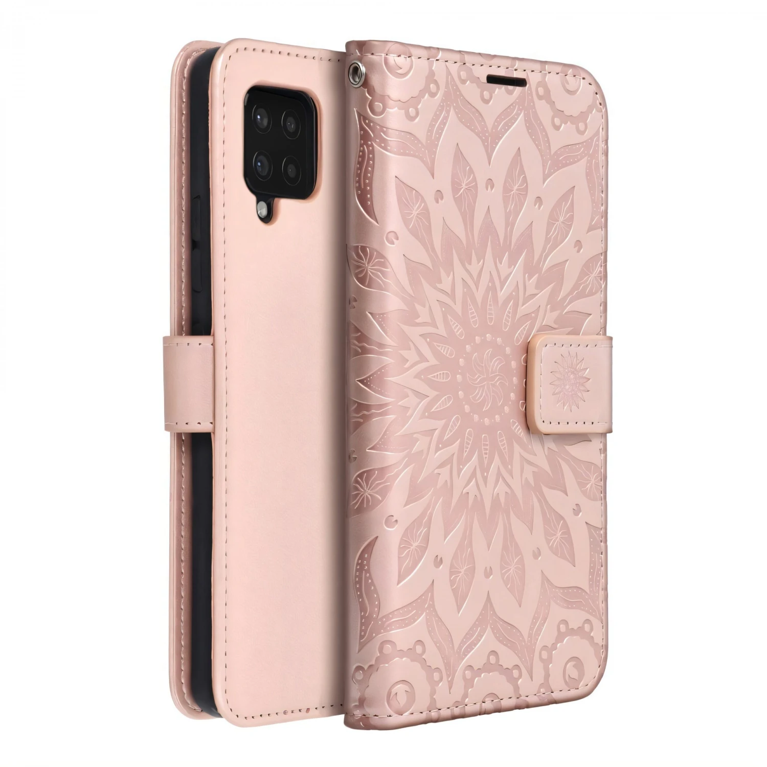 Etui Galaxy A42 5G Mandala Or Rose 3 Etui Galaxy A42 5G Mandala Or Rose