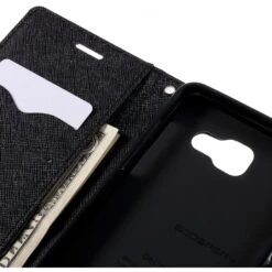 Etui Portefeuille Samsung Galaxy A5 2016 Mercury Noir -All For Phone Magasin etui galaxy a5 2016 frac2179 7