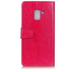 Etui Galaxy A5 2018 Portefeuille Classique Fushia -All For Phone Magasin etui galaxy a5 2018 frac1800 1
