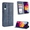 Etui Portefeuille Samsung Galaxy A50 Style Vintage Bleu -All For Phone Magasin etui galaxy a50 frac2902