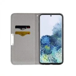 Etui Portefeuille Galaxy A51 Style Cuir Avec Fermeture Magnétique Et Rangement Carte - Gris -All For Phone Magasin etui galaxy a51 frac3668 5