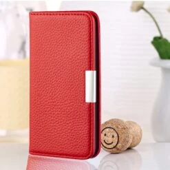 Etui Portefeuille Galaxy A51 Style Cuir Avec Fermeture Magnétique Et Rangement Carte - Rouge -All For Phone Magasin etui galaxy a51 frac3669 11