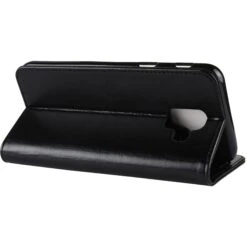 Etui Samsung Galaxy A6 2018 Similicuir Noir -All For Phone Magasin etui galaxy a6 2018 frac2275 9