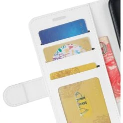 Etui Samsung Galaxy A6 2018 Similicuir Blanc -All For Phone Magasin etui galaxy a6 2018 frac2276 6