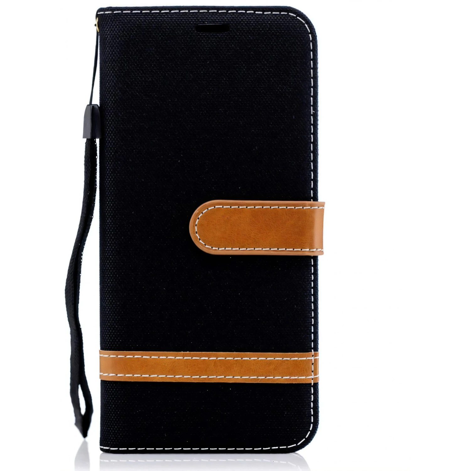 Etui Samsung Galaxy A6 2018 Jean Noir 6 Etui Samsung Galaxy A6 2018 Jean Noir – Image 4