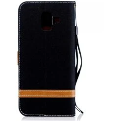 Etui Samsung Galaxy A6 2018 Jean Noir 17 Etui Samsung Galaxy A6 2018 Jean Noir -All For Phone Magasin etui galaxy a6 2018 frac2278 4