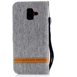 Etui Samsung Galaxy A6 2018 Jean Gris 17 Etui Samsung Galaxy A6 2018 Jean Gris -All For Phone Magasin etui galaxy a6 2018 frac2279 4