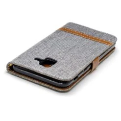 Etui Samsung Galaxy A6 2018 Jean Gris 21 Etui Samsung Galaxy A6 2018 Jean Gris -All For Phone Magasin etui galaxy a6 2018 frac2279 8