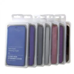 Etui Portefeuille Galaxy A6 Plus 2018 Avec Rabat Effet Mirroir - Noir -All For Phone Magasin etui galaxy a6 plus 2018 frac3567 8