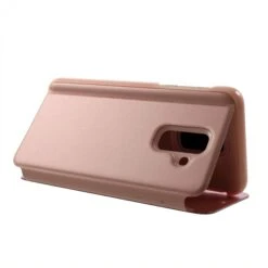Etui Portefeuille Galaxy A6 Plus 2018 Avec Rabat Effet Mirroir - Rose -All For Phone Magasin etui galaxy a6 plus 2018 frac3568 5