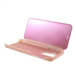Etui Portefeuille Galaxy A6 Plus 2018 Avec Rabat Effet Mirroir - Rose -All For Phone Magasin etui galaxy a6 plus 2018 frac3568 6