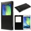 Etui Samsung Galaxy A7 Avec Fenêtre Noir