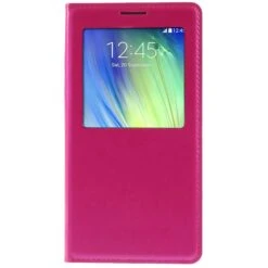 Etui Samsung Galaxy A7 Avec Fenêtre Fushia -All For Phone Magasin etui galaxy a7 frac1389 2