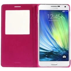Etui Samsung Galaxy A7 Avec Fenêtre Fushia -All For Phone Magasin etui galaxy a7 frac1389 3