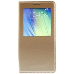 Etui Samsung Galaxy A7 Avec Fenêtre Or 12 Etui Samsung Galaxy A7 Avec Fenêtre Or -All For Phone Magasin etui galaxy a7 frac1390 2