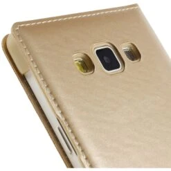 Etui Samsung Galaxy A7 Avec Fenêtre Or 17 Etui Samsung Galaxy A7 Avec Fenêtre Or -All For Phone Magasin etui galaxy a7 frac1390 7