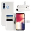 Etui Samsung Portefeuille Galaxy A8s Litchi Blanc 2 Etui Samsung Portefeuille Galaxy A8s Litchi Blanc -All For Phone Magasin etui galaxy a8s frac2858