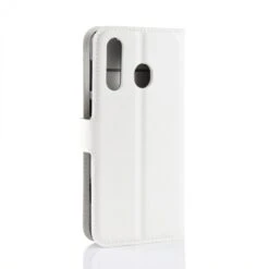 Etui Samsung Portefeuille Galaxy A8s Litchi Blanc -All For Phone Magasin etui galaxy a8s frac2858 5