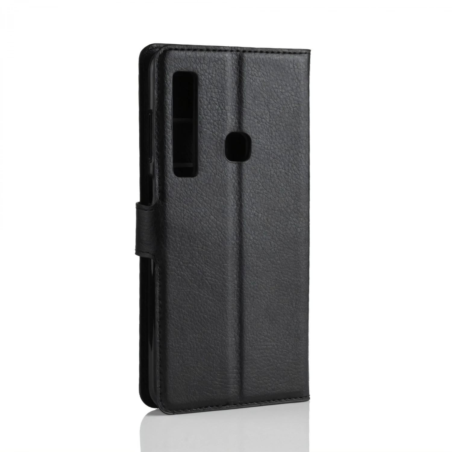 Etui Samsung Portefeuille Magnetique Galaxy A9 2018 Noir 5 Etui Samsung Portefeuille Magnetique Galaxy A9 2018 Noir – Image 3