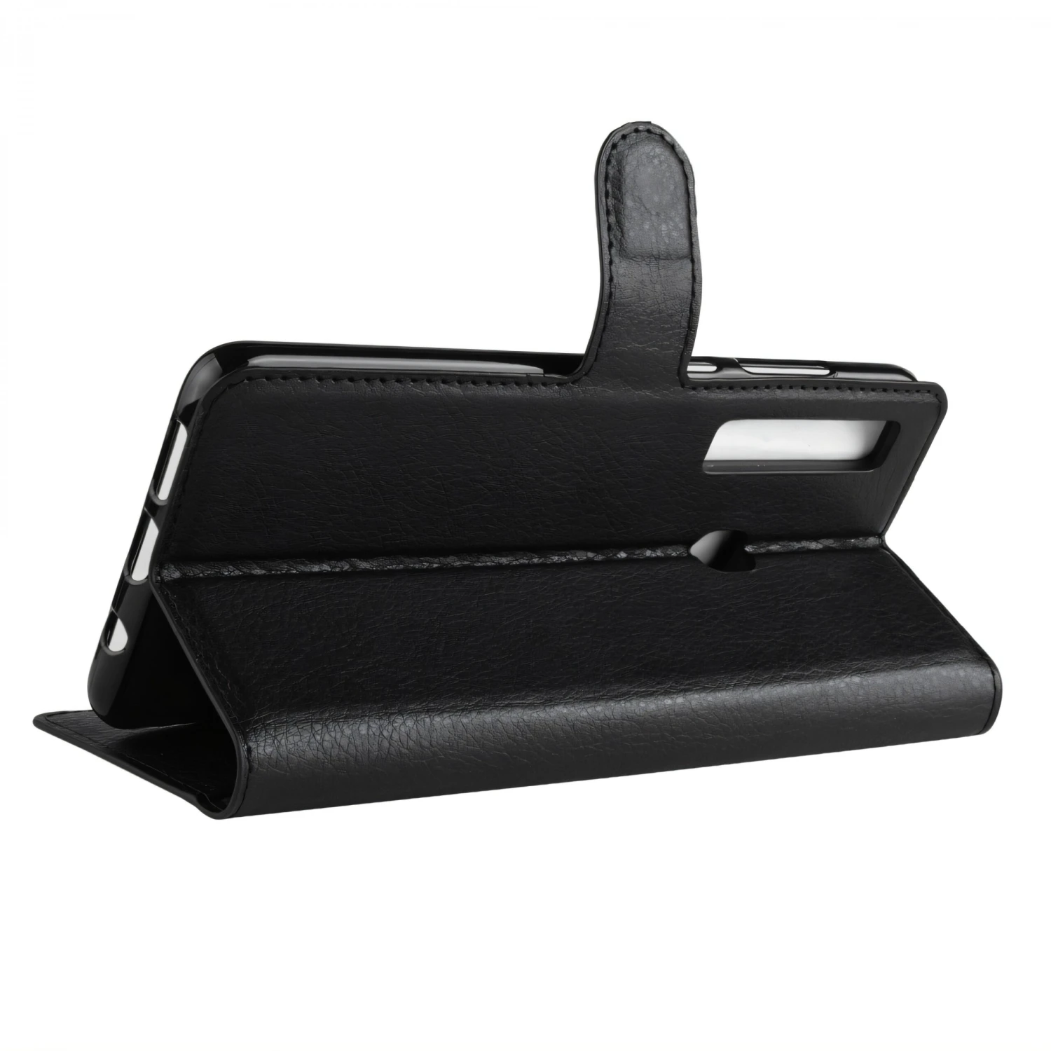 Etui Samsung Portefeuille Magnetique Galaxy A9 2018 Noir 8 Etui Samsung Portefeuille Magnetique Galaxy A9 2018 Noir – Image 6