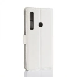 Etui Samsung Portefeuille Magnetique Galaxy A9 2018 Blanc -All For Phone Magasin etui galaxy a9 2018 frac2810 2