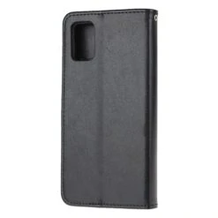 Etui De Protection Galaxy S10 Lite Et A91 Style Cuir - Papillons Et Fleurs Noir -All For Phone Magasin etui galaxy a91 frac3937 2