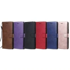 Etui Portefeuille Galaxy A91 Et Galaxy S10 Lite Avec Dragonne Noir -All For Phone Magasin etui galaxy a91 frac3957 11