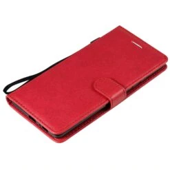 Etui Portefeuille Galaxy A91 Et Galaxy S10 Lite Avec Dragonne Rouge -All For Phone Magasin etui galaxy a91 frac3959 4