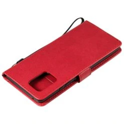 Etui Portefeuille Galaxy A91 Et Galaxy S10 Lite Avec Dragonne Rouge -All For Phone Magasin etui galaxy a91 frac3959 5