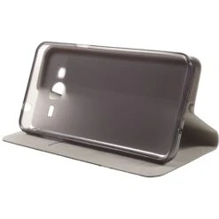 Etui Portefeuille Samsung Galaxy J3 Et J3 2016 Cross Noir -All For Phone Magasin etui galaxy j3 2016 frac2355 5