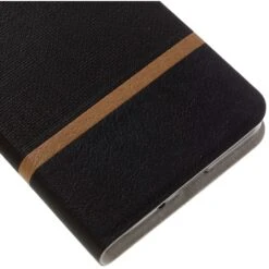 Etui Portefeuille Samsung Galaxy J3 Et J3 2016 Cross Noir -All For Phone Magasin etui galaxy j3 2016 frac2355 9