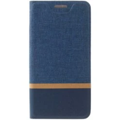 Etui Portefeuille Samsung Galaxy J3 Et J3 2016 Cross Bleu Foncé -All For Phone Magasin etui galaxy j3 2016 frac2357 3