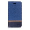Etui Samsung Portefeuille Galaxy J4 2018 Avec Tissu Extérieur Bleu -All For Phone Magasin etui galaxy j4 2018 frac2767