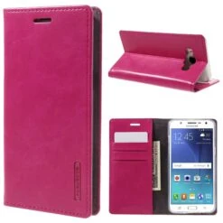 Etui Portefeuille Galaxy J5 2016 Mercury Blue Moon Fushia -All For Phone Magasin etui galaxy j5 2016 frac2370 3