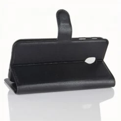 Etui Portefeuille Galaxy J5 2017 Style Cuir Noir -All For Phone Magasin etui galaxy j5 2017 frac2407 4