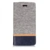 Etui Samsung Portefeuille Galaxy J6 2018 Avec Tissu Extérieur Gris -All For Phone Magasin etui galaxy j6 2018 frac2757