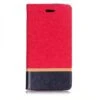 Etui Samsung Portefeuille Galaxy J6 2018 Avec Tissu Extérieur Rouge -All For Phone Magasin etui galaxy j6 2018 frac2758