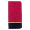 Etui Portefeuille Samsung Galaxy J6+ Et Galaxy J6 Prime Avec Tissu Extérieur Rouge -All For Phone Magasin etui galaxy j6 plus frac2795