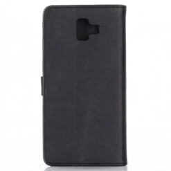 Etui Samsung Portefeuille Galaxy J6+ Simili Cuir Noir -All For Phone Magasin etui galaxy j6 plus frac2805 1