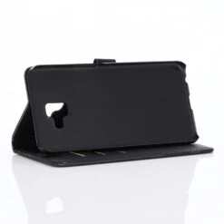 Etui Samsung Portefeuille Galaxy J6+ Simili Cuir Noir -All For Phone Magasin etui galaxy j6 plus frac2805 4