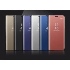 Etui Galaxy J7 2017 Mirroir Bleu -All For Phone Magasin etui galaxy j7 2017 frac3860 4