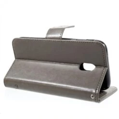 Etui Portefuille Galaxy J7 2017 Papillons Gris -All For Phone Magasin etui galaxy j7 2017 frac3973 3