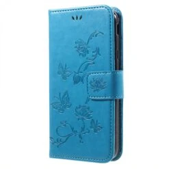 Etui Portefuille Galaxy J7 2017 Papillons Bleu 9 Etui Portefuille Galaxy J7 2017 Papillons Bleu -All For Phone Magasin etui galaxy j7 2017 frac3975 2