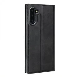 Etui Portefeuille Galaxy Note 10 Simili Cuir - Noir -All For Phone Magasin etui galaxy note 10 frac3608 3