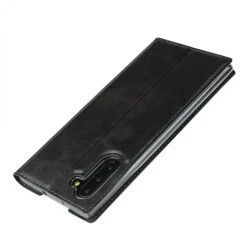 Etui Portefeuille Galaxy Note 10 Simili Cuir - Noir -All For Phone Magasin etui galaxy note 10 frac3608 6