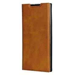 Etui Portefeuille Galaxy Note 10 Simili Cuir - Marron -All For Phone Magasin etui galaxy note 10 frac3610 2