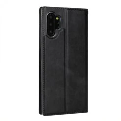 Etui Portefeuille Galaxy Note 10 Plus Simili Cuir - Noir -All For Phone Magasin etui galaxy note 10 plus frac3604 3