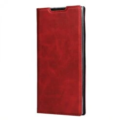 Etui Portefeuille Galaxy Note 10 Plus Simili Cuir - Rouge -All For Phone Magasin etui galaxy note 10 plus frac3605 2