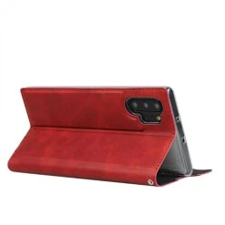Etui Portefeuille Galaxy Note 10 Plus Simili Cuir - Rouge -All For Phone Magasin etui galaxy note 10 plus frac3605 4